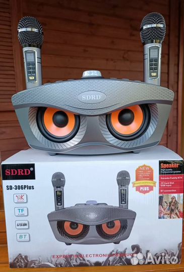 Караоке система колонка sdrd SD-306 plus