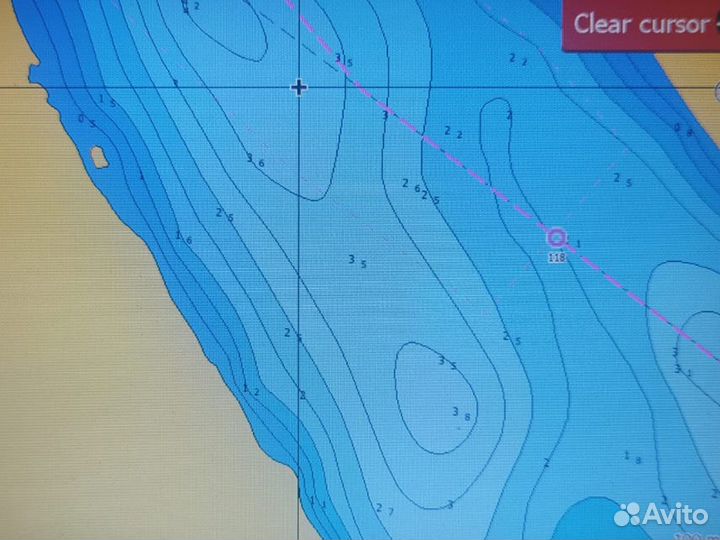 Н-ское вдхр, Обь, Томь карта глубин C-MAP RS-Y510