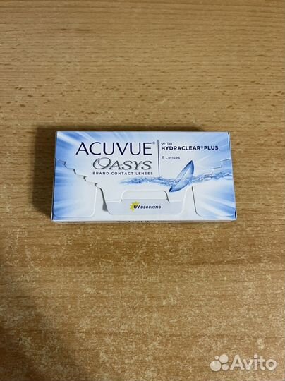 Линзы Acuvue Oasys 5.25, 8.8