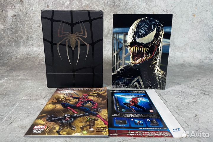 Set Spider-Man Deluxe Trilogy Limited Edition DVD