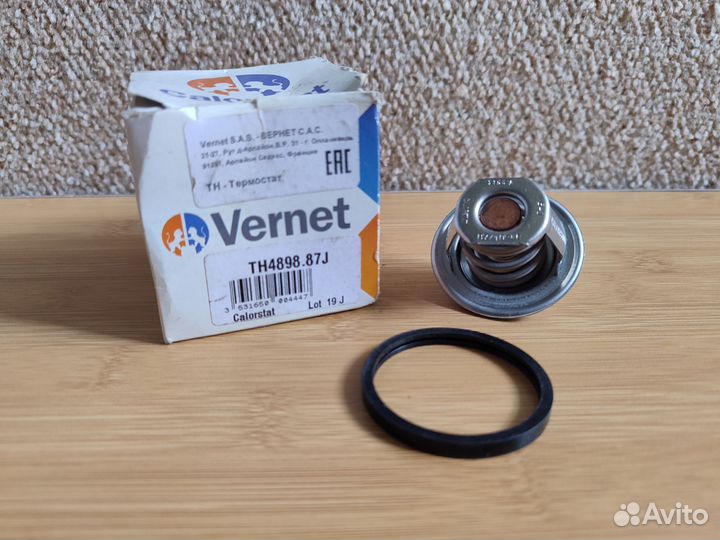 Термостат Vernet th4898.87j для Авео и т.д