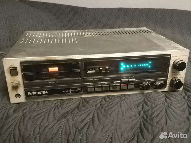Кассетная дека маяк 240 с-1