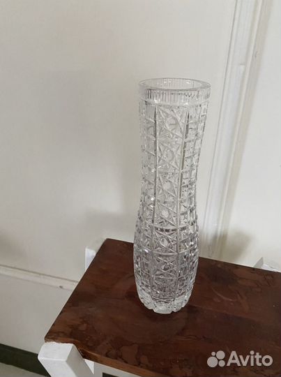 Хрустальная ваза
