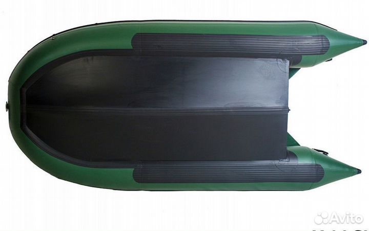 Надувная лодка gladiator D370AL зеленый