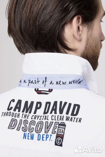 Рубашка camp david XXL, 3XL