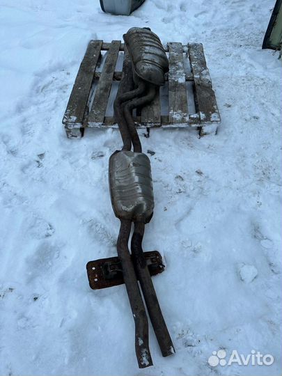 Выхлоп BMW e46 M57 M52 M54