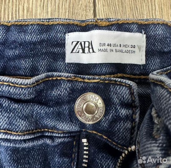 Джинсы zara женские 44-46