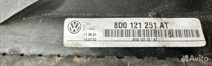 Радиатор (основной) Volkswagen Passat 2001