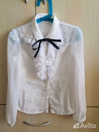 Школьная блузка 122-128