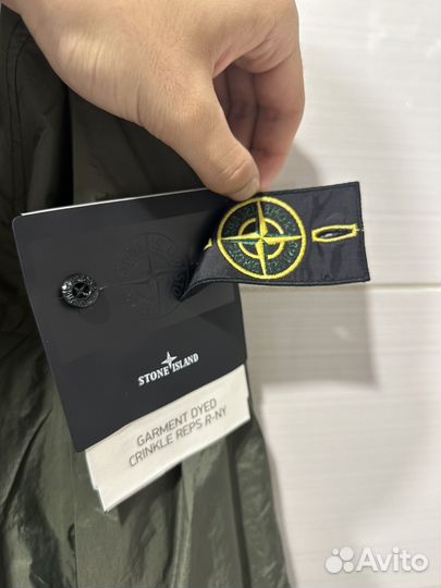 Stone island куртка ветровка crinkle reps оригинал