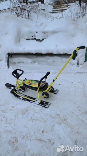 Детский снегокат барс