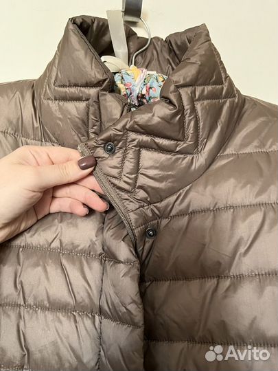 Пуховик пальто куртка женская демисезонная 52 54 р