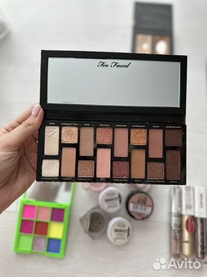 Палетка теней too faced, revolution