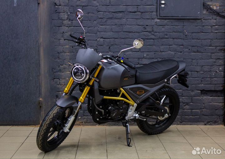 Мотоцикл motoland scrambler 250 с птс