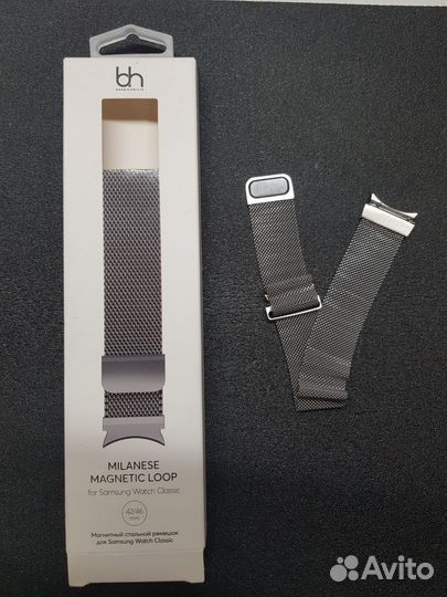Стальной ремешок для Samsung Watch 4 42/46mm