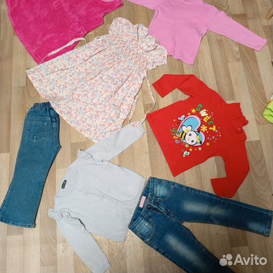 Одежда пакетом на девочку 92-98-104