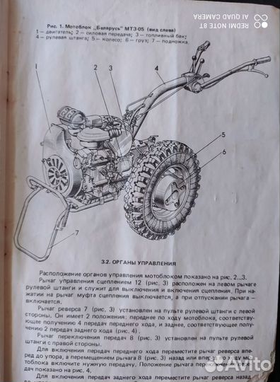 Пособие к Моноблок Беларусь. СССР