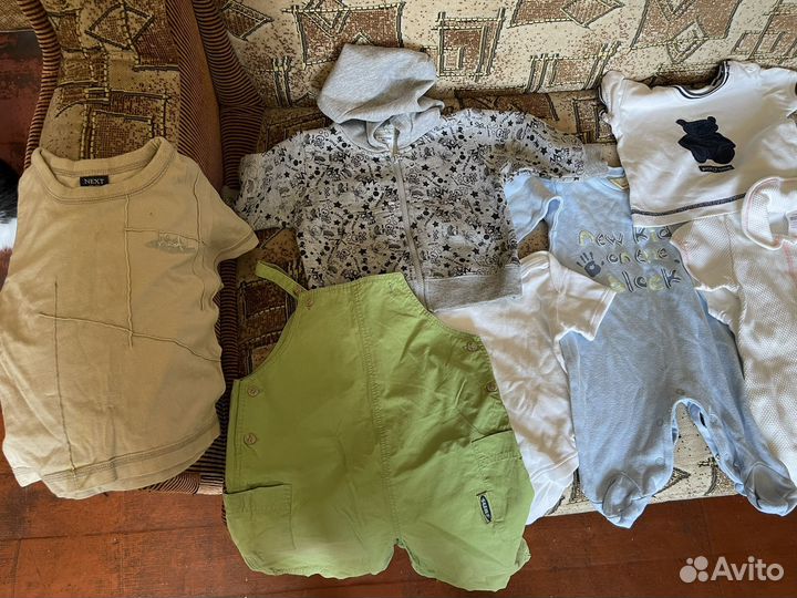 Детские вещи пакетом 74 80