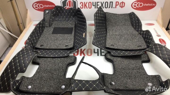 3D Коврики Range Rover из Экокожи