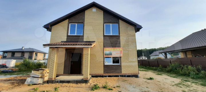 Коттедж 155 м² на участке 6,5 сот.