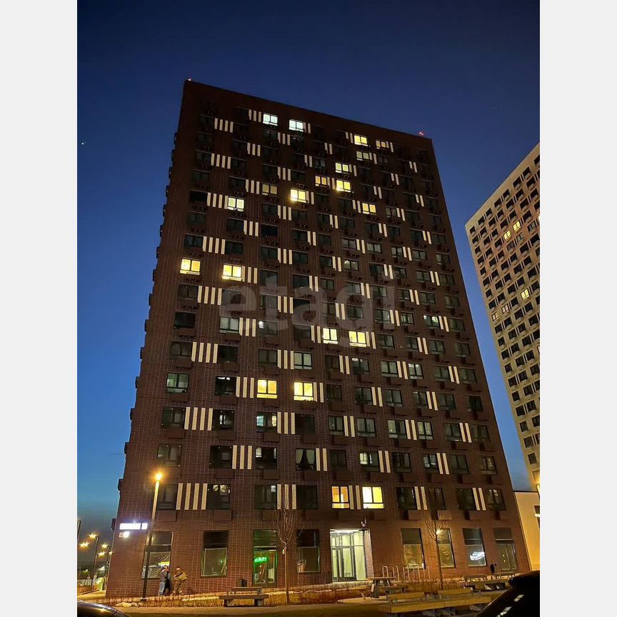 Квартира-студия, 20,2 м², 10/17 эт.