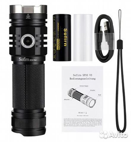 Фонарь светодиодный Sofirn SP33 v3.0