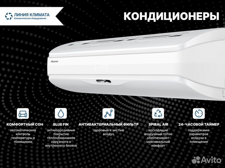 Кондиционер с установкой