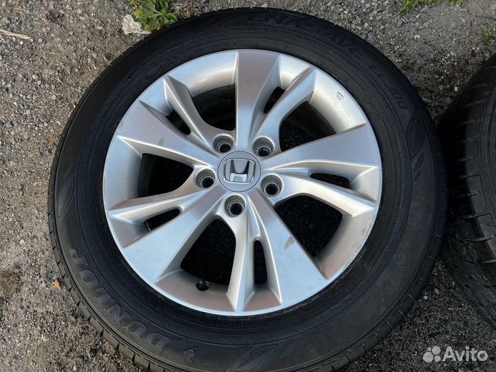 Летние шины на дисках Honda r16 5x114,3