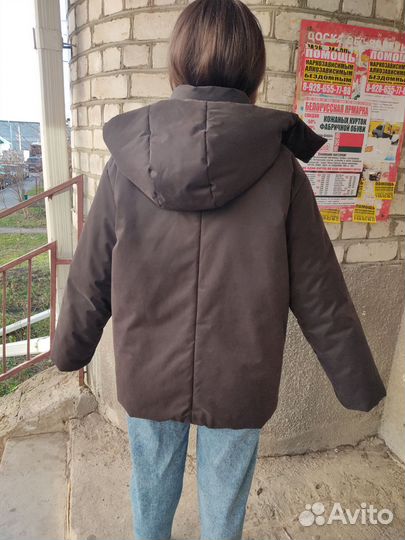Куртка зимняя женская 44 46 размер бу