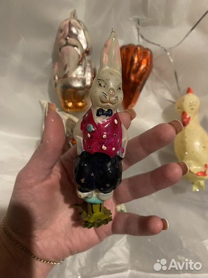 Елочные игрушки СССР