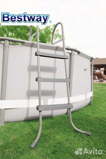 Лестница для бассейна 107 см Bestway 58335