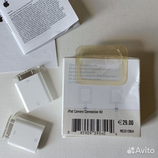 Адаптер Apple iPad Camera Connection Kit