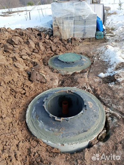 Септики из жби колец под ключ
