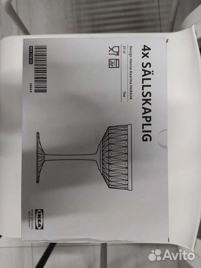 Бокал для шампанского Икеа сэлльскаплиг