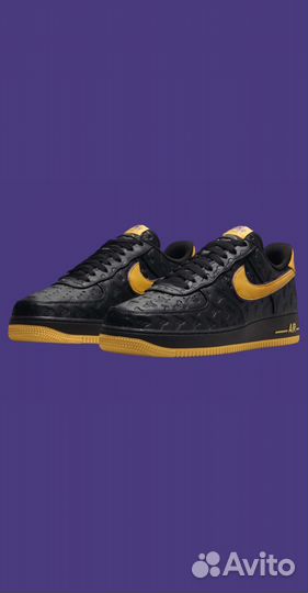 Kobe Bryant x Nike Air Force 1 Low “Black” Оригина