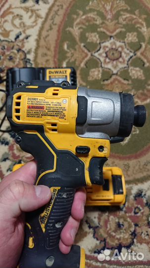 Dewalt dcf801+dcb126х2+dcb1104