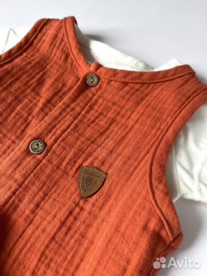 Песочник муслиновый 62, 68, 74, 80