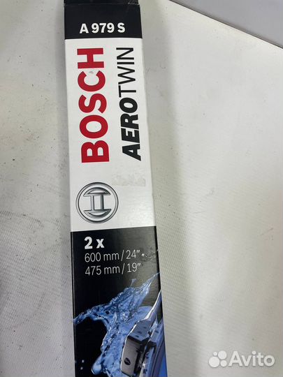 Комплект стеклоочистителей Bosch A979S 600mm/475mm