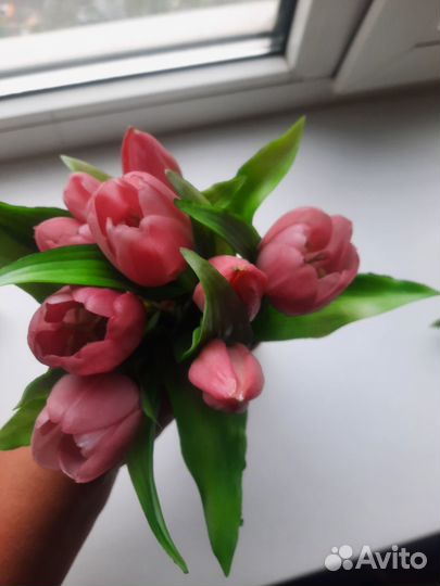 Силиконовые тюльпаны