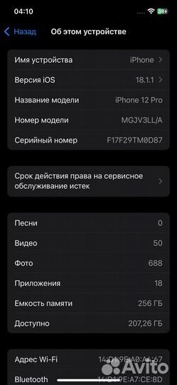 iPhone 12 Pro, 256 ГБ