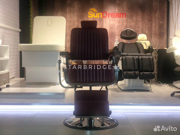 Кресло парикмахерское мужское барбер