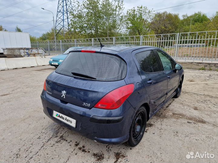 Peugeot 308 1.6 AT, 2008, 255 239 км