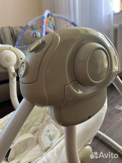 Детские электронные качели для новорожденных
