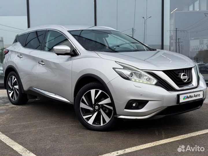 Nissan Murano 3.5 CVT, 2016, 130 000 км