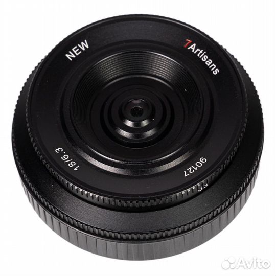 Объектив 7artisans 18mm F6.3 II Fuji X, черный