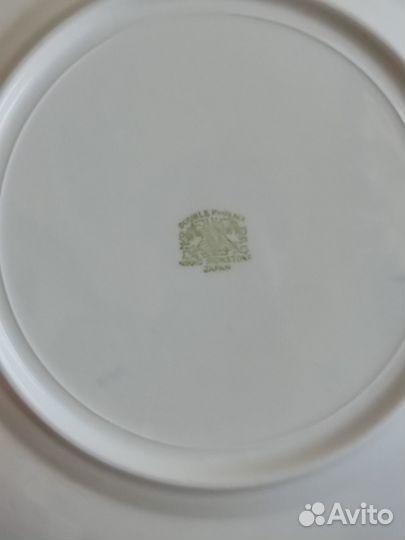 Тарелка обеденная Япония 26 см Шинуазри винтаж