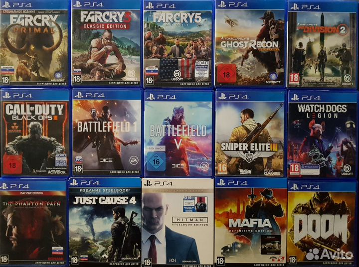 Игры на PS4 по 2000