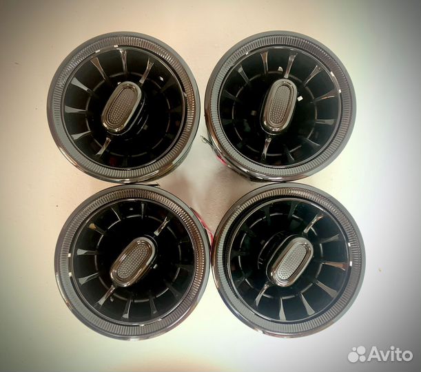 Дефлекторы воздуховода AMG(тюнинг), черные