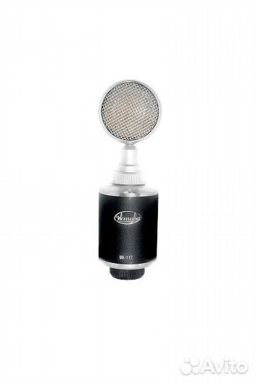 Микрофон Октава мк-117 чёрный, деревянный футляр