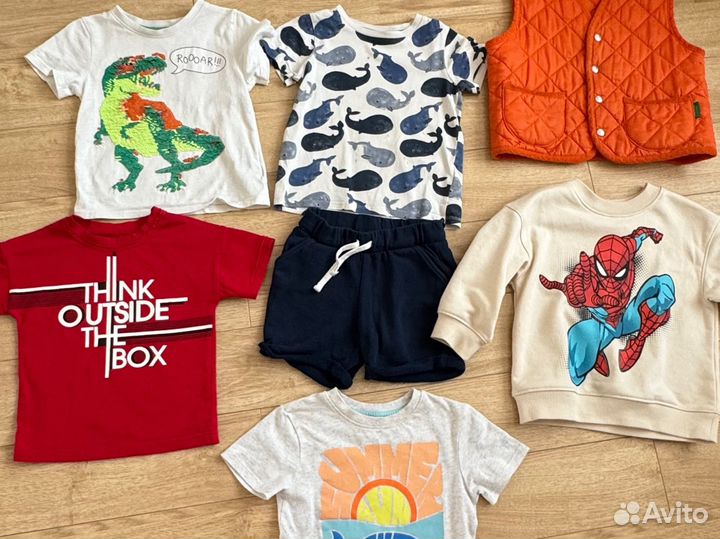 Одежда пакетом для мальчика 98 104 hm